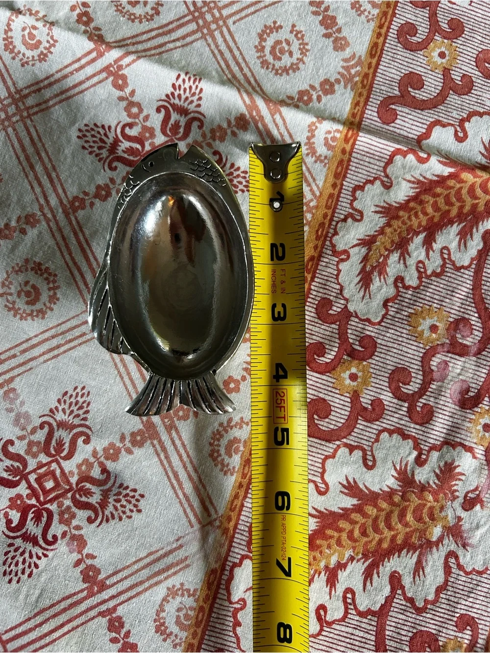 LEIF Pewter olive dish, fish shaped